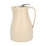 Plastic Vacuum Flask Bear Beige 1L image number 1