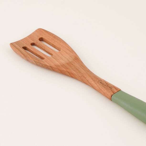 Alberto Wooden Cooking Spoon, Green, 38 Cm image number 1