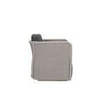 Homez Outdoor Garden Seating 4Pcs, Dark Gray image number 8