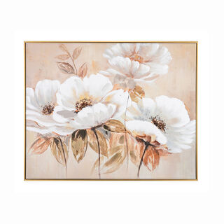 Wall Art Flower With Frame