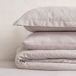 Boutique Blanche microfiber ornament comforter set 6pc light grey 260*240 cm image number 4