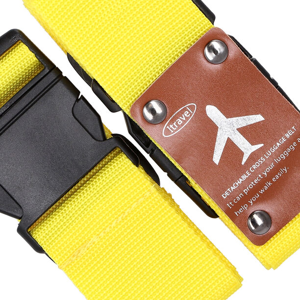 Yelloe Luggage Strap Travel image number 2
