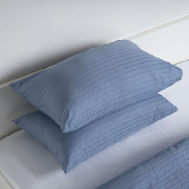 3Pcs cotton comforter set 250*260 cm, denim sky image number 4