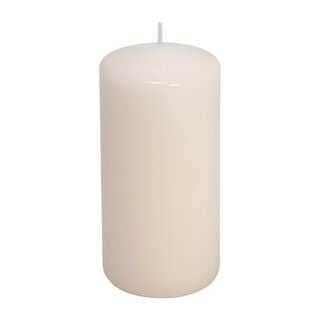 Pillar Candle Basic Ivory
