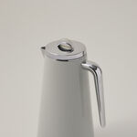 Dallaty Eve set of 2 steel vacuum flask grey & chrome image number 3