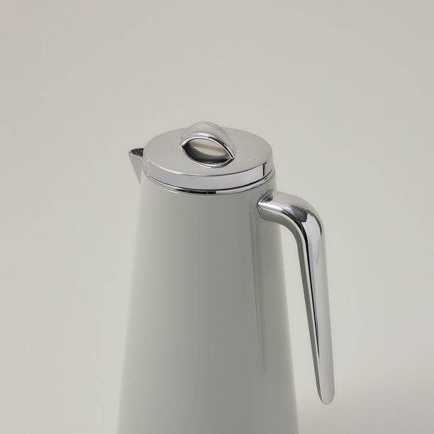 Dallaty Eve set of 2 steel vacuum flask grey & chrome image number 3
