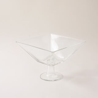 Borgonovo set for serving salads 7pcs 1*25 cm, 6*14cm transparent