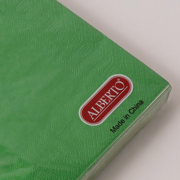 البرتو مناديل ورقية عبوة 30 قطعة، أخضر 33*33سم image number 1