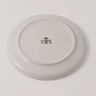 La Mesa Porcelain Set Of 4Pcs Dinner Plates, 10.5", White