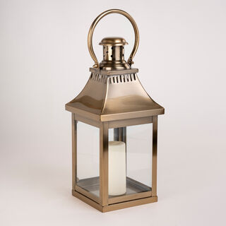 Steel Lantern Dia 23 *Ht: 35 Cm