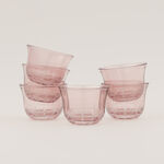 Dallaty 6pcs arabic coffee cup set, light purple image number 1
