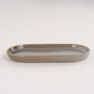Homez glossed stone bath tray