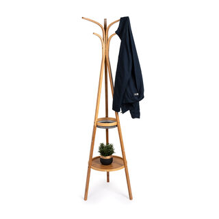 Bamboo Coat Stand 