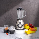 Alberto 3 in 1 glass 600W 1.5L blender image number 0