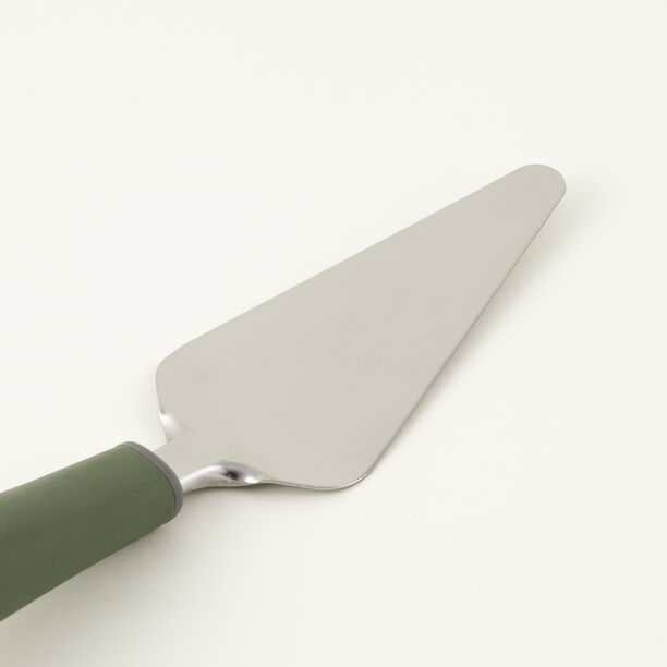 Alberto Stainless Steel Cake Server 29.5*7*4.5Cm, Green image number 2