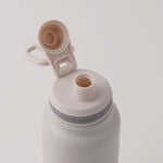 ألبرتو قارورة رياضية مزدوجة الجدار من ستانلس ستيل، بيج 800مل image number 2