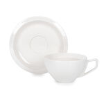 English Tea Cups Set White 250 Ml image number 1