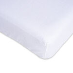 Cottage Fitted Sheet 200X200+35 White 100%  image number 2