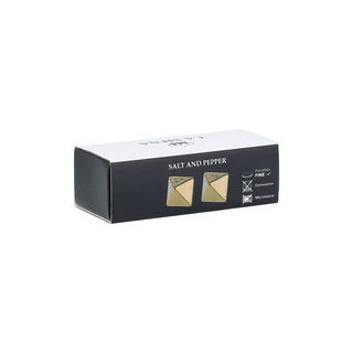 La Mesa white porcelain salt & pepper 2 pcs set