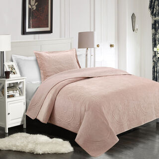 2 Pieces Super Soft Velvet Twin Bed Set