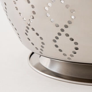 Mister Cook Chefline Stainless Steel 18/10 Strainer 26 Cm, Silver