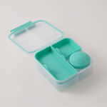 Alberto Plastic Salad Bowl, Green 21.8*18.1*8.4Cm image number 2