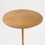 Homez Marble Side Table, Beige 31*53 Cm image number 1