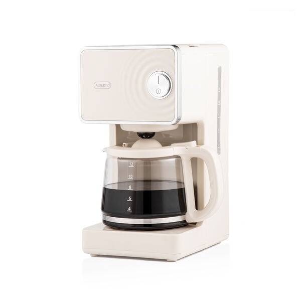 Alberto Coffee Maker Plastic Creamy White 1.5 L image number 0