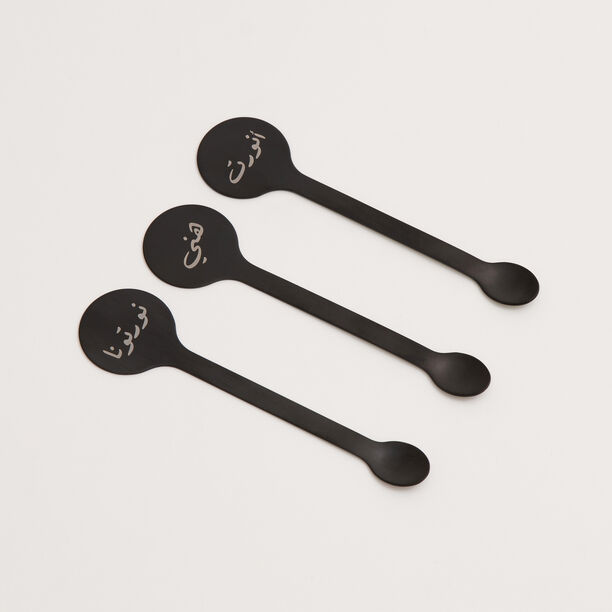 دلتي طقم ملاعق شاي معدن 6 قطع image number 2