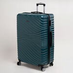 Travel vision durable ABS 4 pcs luggage set, dark green image number 5