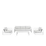 Homez Aluminum Memphis Sofa Set Of 4Pcs, image number 1
