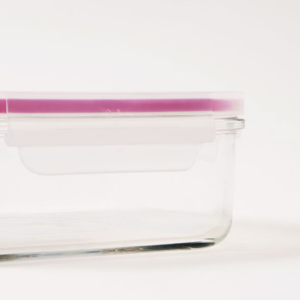 Glasslock square food container 900ml image number 3