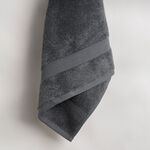 Boutique Blanche grey cotton ultra soft hand towel 100*50 cm image number 0