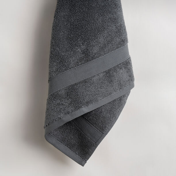 Boutique Blanche grey cotton ultra soft hand towel 100*50 cm image number 0
