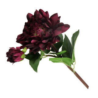 Artificial Flower Rose Burgundy