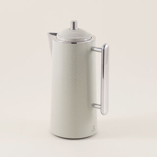Dallaty Stainless Steel Thermos Set, Grey, 1L + 1L