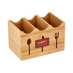 Bamboo Utensils Holder image number 0