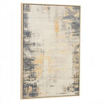 Homez wall art framed canvas wood, multicolor 80*120cm image number 2