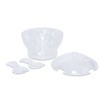 Acrylic Serving Bowl With Vented Ice Chamber image number 2