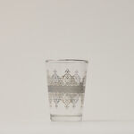 Moroccan Tea Glass 6 Peaces Silver image number 1