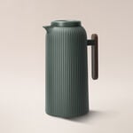 Dallaty dark green plastic vacuum flask 1L image number 3