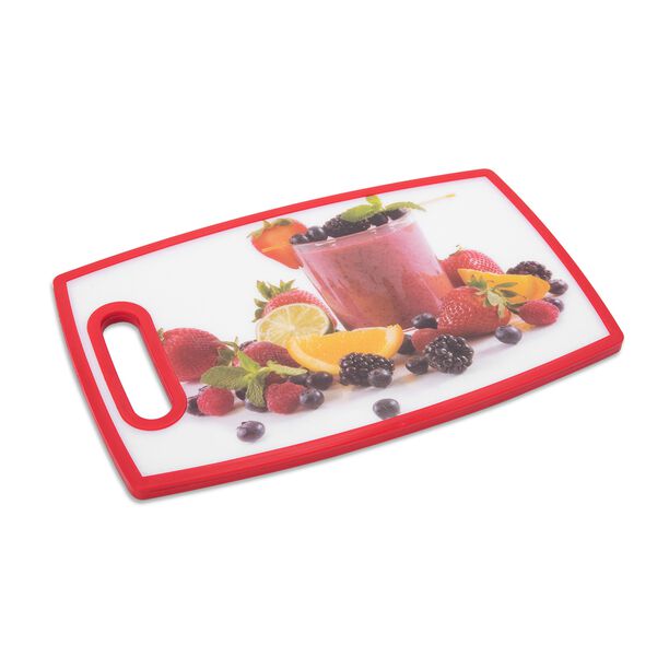 Alberto Plastic Printed Cutting Board Smoothy Design image number 0