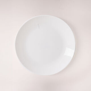 La Mesa 50 pcs opal glass dinner set white