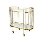 Serving Trolley Stainless Steel and Marble 82*40*86 Cm image number 3