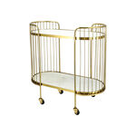 Serving Trolley Stainless Steel and Marble 82*40*86 Cm image number 3