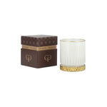 Gloria gold candle 8.5*9.5 Cm White image number 1