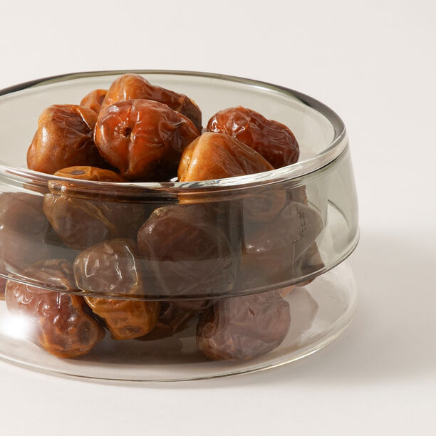 دلتي صحن تمر رمادي 12.5*6 سم image number 1