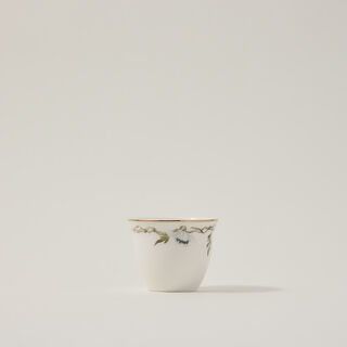 Dallaty white porcelain and glass Tea and coffee cups set 28 pcs