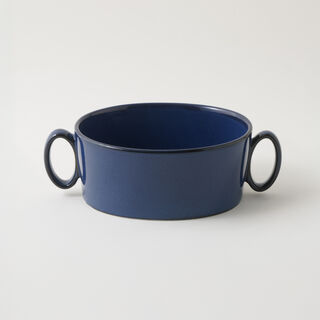 La Mesa stoneware oven to table small pot, blue 23.8*14.9*7.5 cm