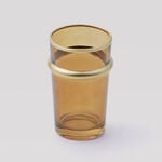 Dallaty Moroccan Tea Cup Set, Honey Color, 6 Pieces image number 0